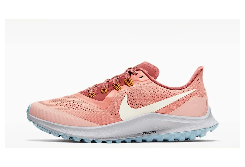 Nike Air Zoom Pegasus 36 Trail ‘Pink Quartz’ “Pink Quartz / Canyon Pink / Sky Grey / Pale Ivory” (AR5676-601)