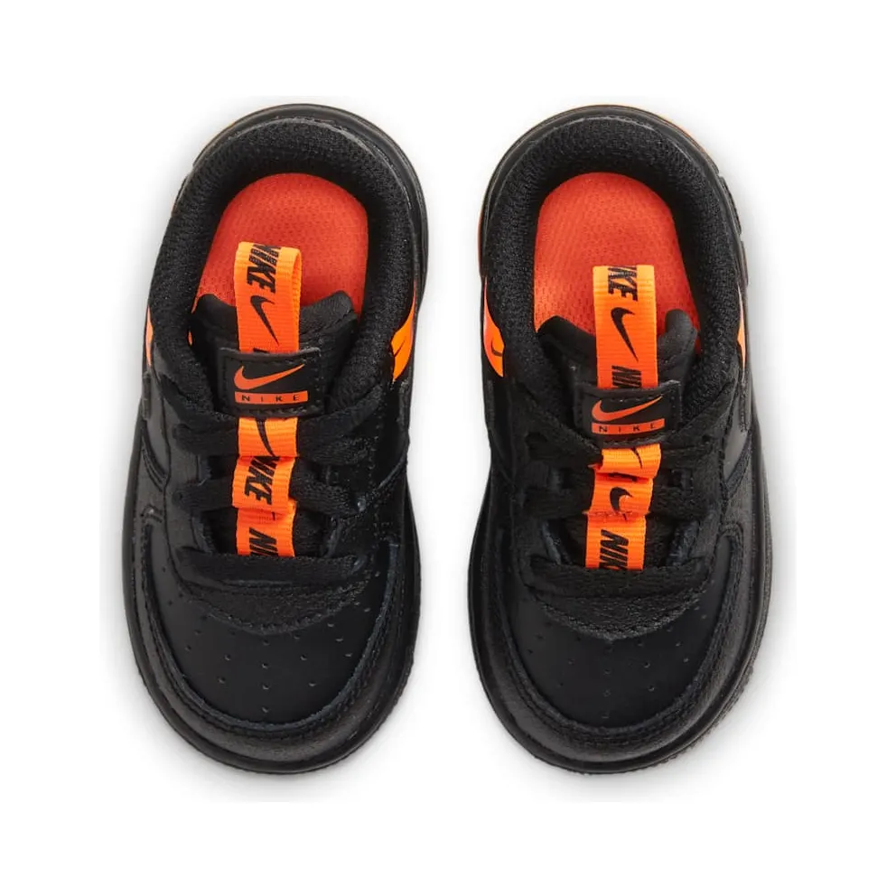 Nike Force 1 LV8 KSA TD ‘Worldwide Pack – Black Total Orange’ Black/Total Orange/Black (CT4682-001)
