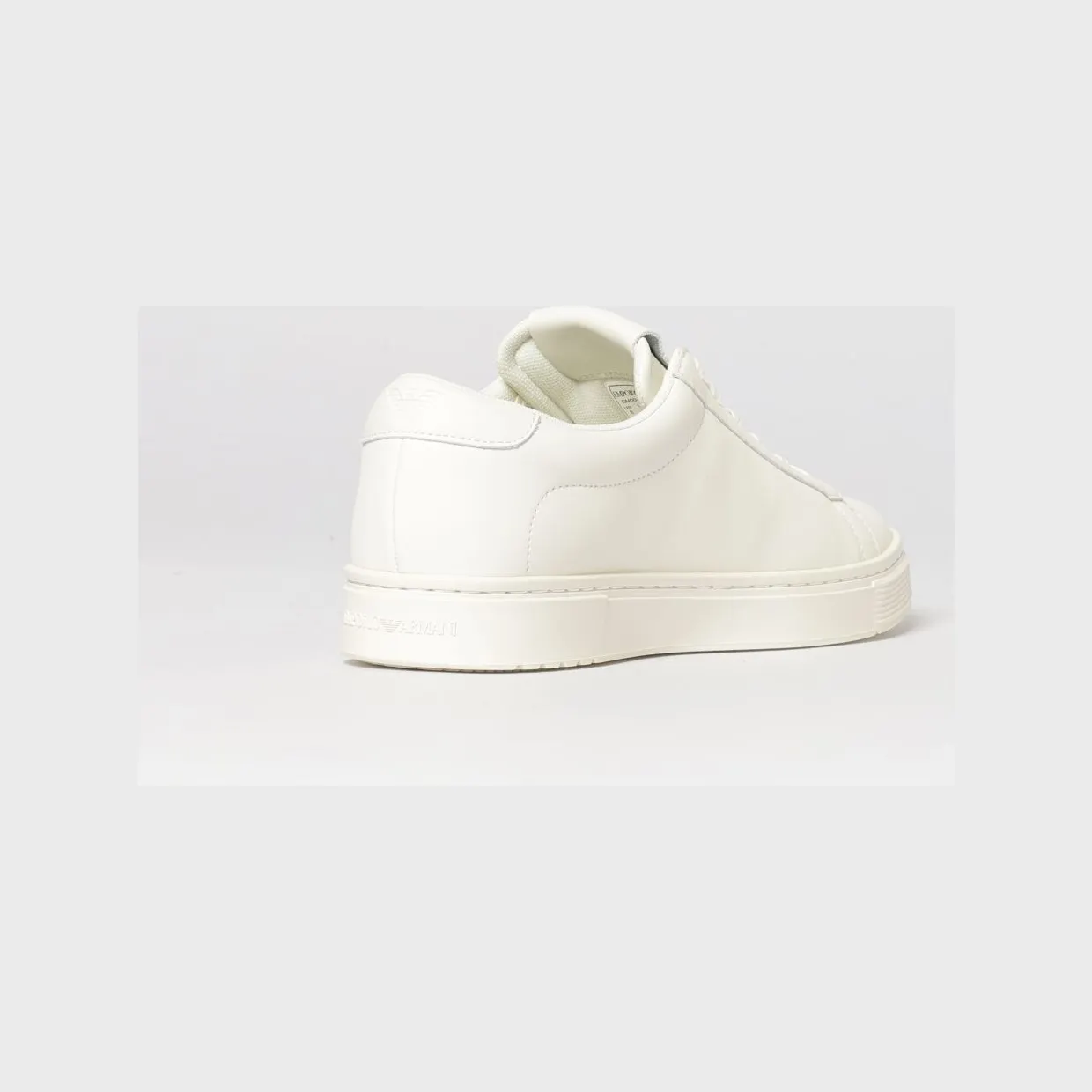 Emporio armani Leather Sneakers White (EM004783AF20004U0003) (2)