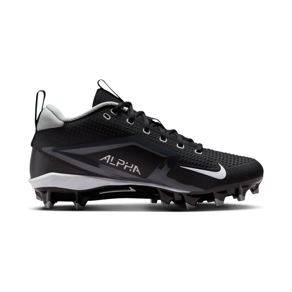 Nike Alpha Menace 4 Varsity Black Light Smoke Grey Metallic Silver White (FN0027-001)