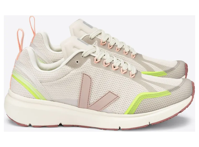 Veja CONDOR 2 ALVEOMESH NATURAL BABE JAUNE FLUO (CL0102658)