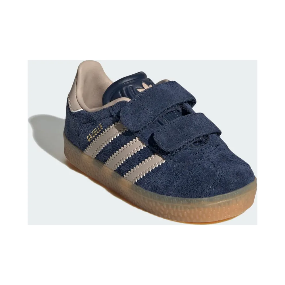 adidas Gazelle Comfort Closure Kids Night Indigo / Wonder Taupe / Gum (IE8707)