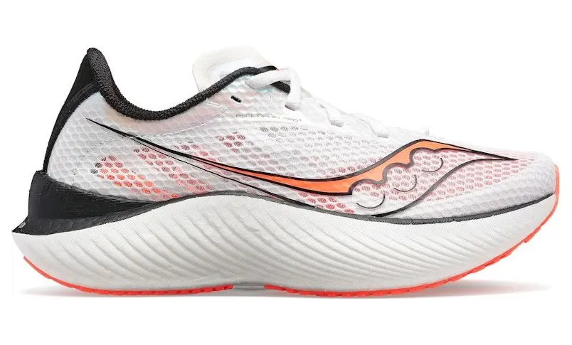 Saucony Endorphin Pro 3 White Vizi Red