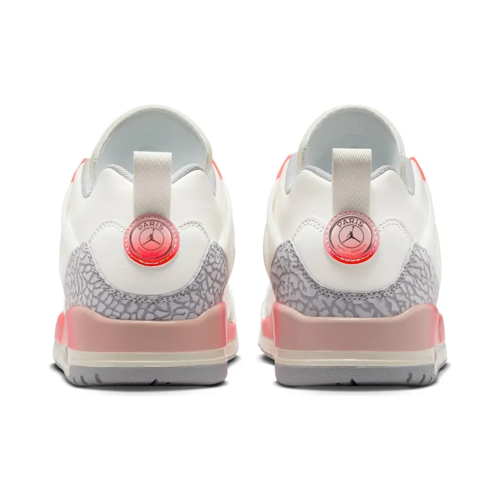 Air Jordan SPIZIKE LOW “PSG PARIS SAINT GERMAIN SAIL INFRARED” (HF8827-100)