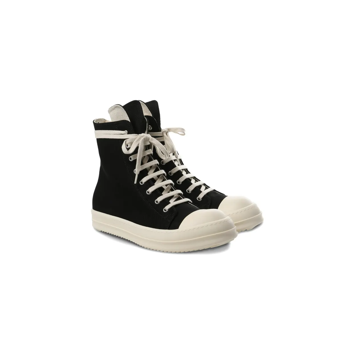 Rick Owens Drkshdw Temple High-top “Black/Neutrals” (DU01F4800 DO 911) (2)