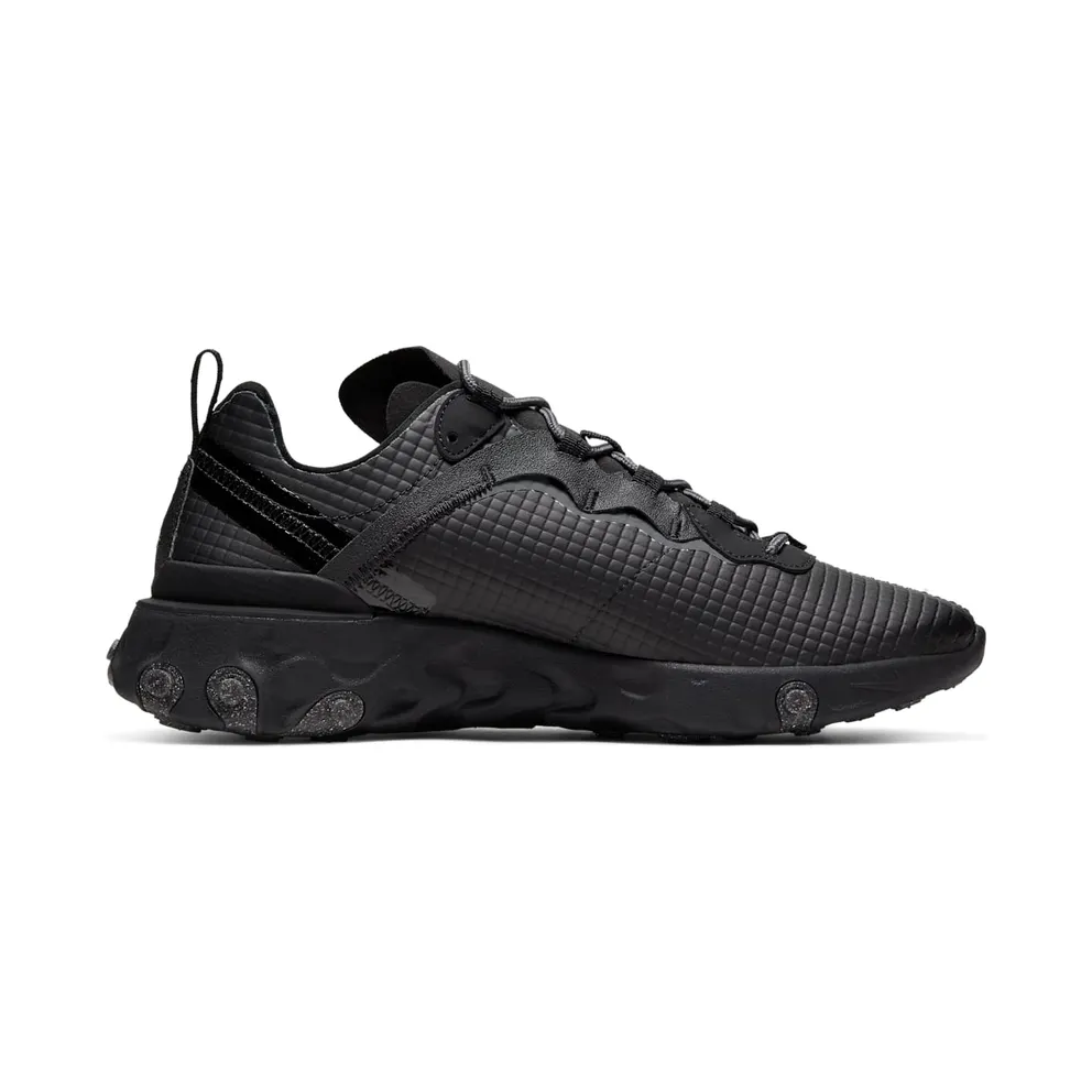 Nike React Element 55 Quilted Grids Black (2019) (CI3835-002)