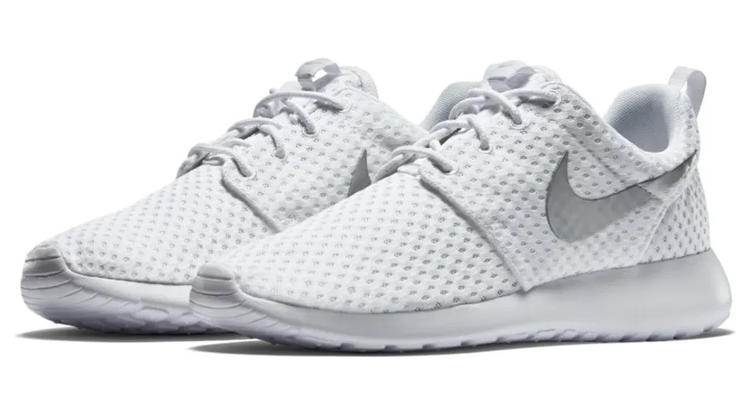 Nike Roshe One BR White Metallic Platinum (W)