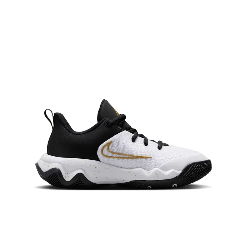 Nike Giannis Immortality 4 Black White Metallic Gold (IH7664-003)