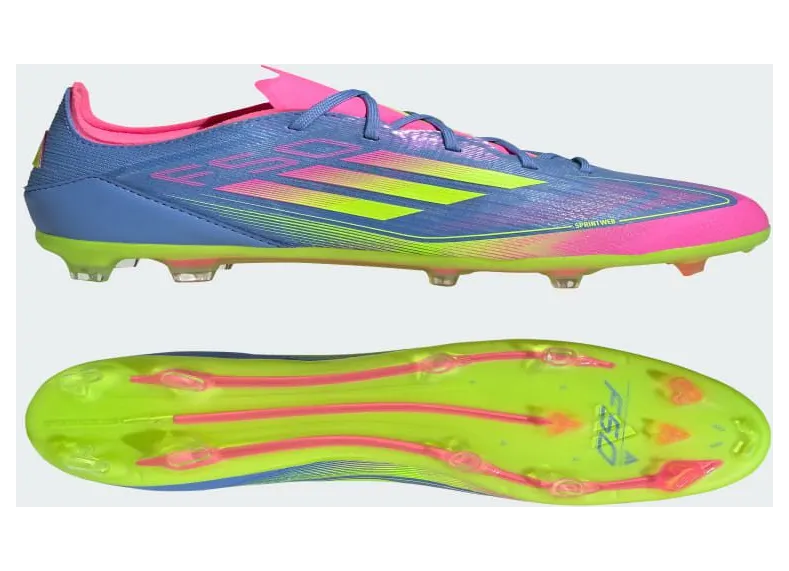 adidas F50 Elite FG Blue Fusion Lucid Lemon Lucid Pink (IE1306)