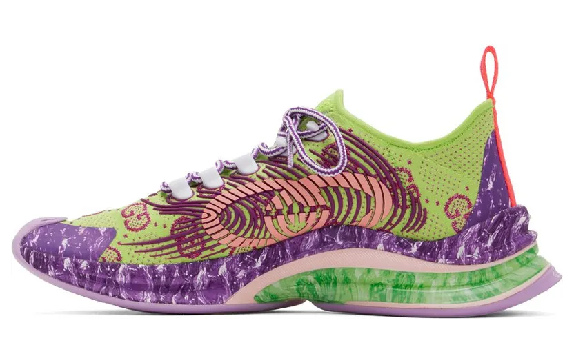 Gucci Green & Purple ‘Gucci Run’ 8390 A.G-F.L-T-S.P-W (700104 USN10) (3)