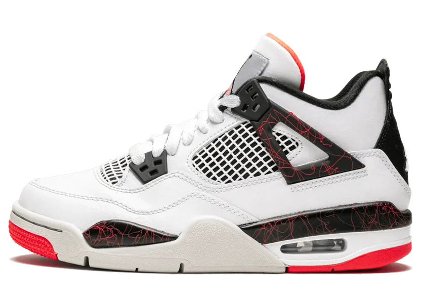 Air Jordan 4 Retro GS Bright Crimson (408452-116)