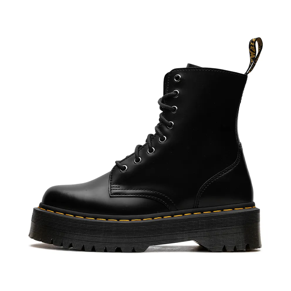Dr Martens Jadon Boot Smooth Leather Platforms “Black” (15265001)