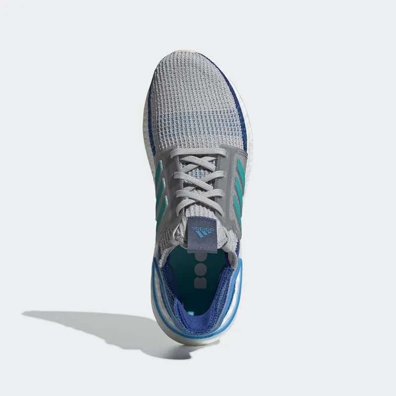 adidas Ultra Boost 2019 Grey Two Shock Cyan Grey Two/Grey Two/Shock Cyan (F35240)
