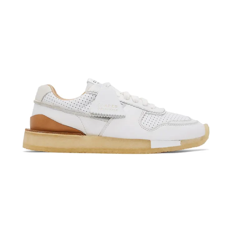 Clarks Originals White Tor Run Sneakers (26160482)