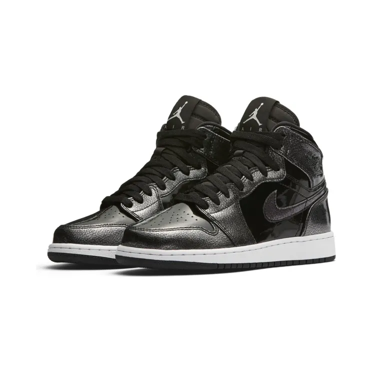 Air Jordan 1 Retro High OG BG Black Dark Grey (705300-017)
