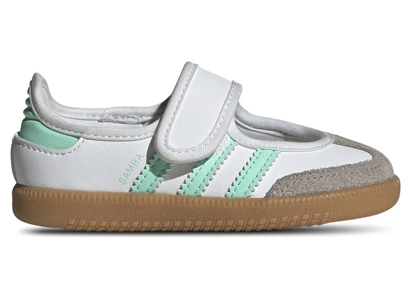 adidas Samba Cloud White / Easy Green / Gum (JP9542)