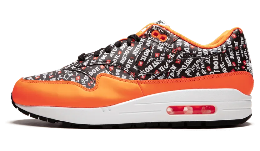 Nike Air Max 1 Just Do It Pack Black Orange