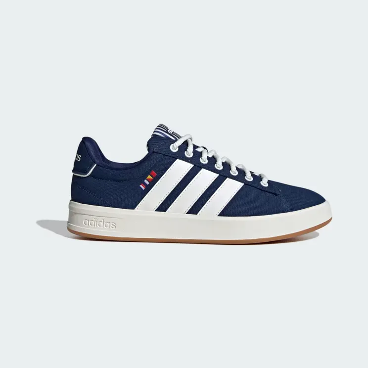adidas Grand Court 3.0 “Dark Blue / Core White / Gum” (KI3272)