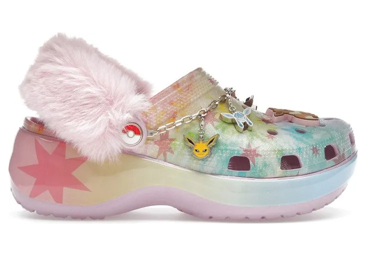 Crocs Classic Platform Clog Pokémon Eevee (211429-90H)