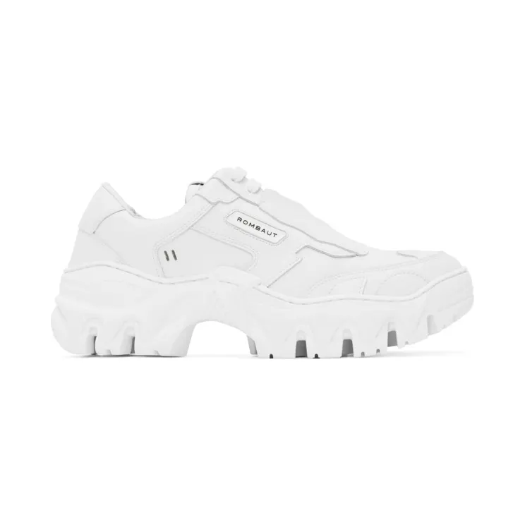 Rombaut White Boccaccio II Low-Top Sneakers (BOCCACCIO II)