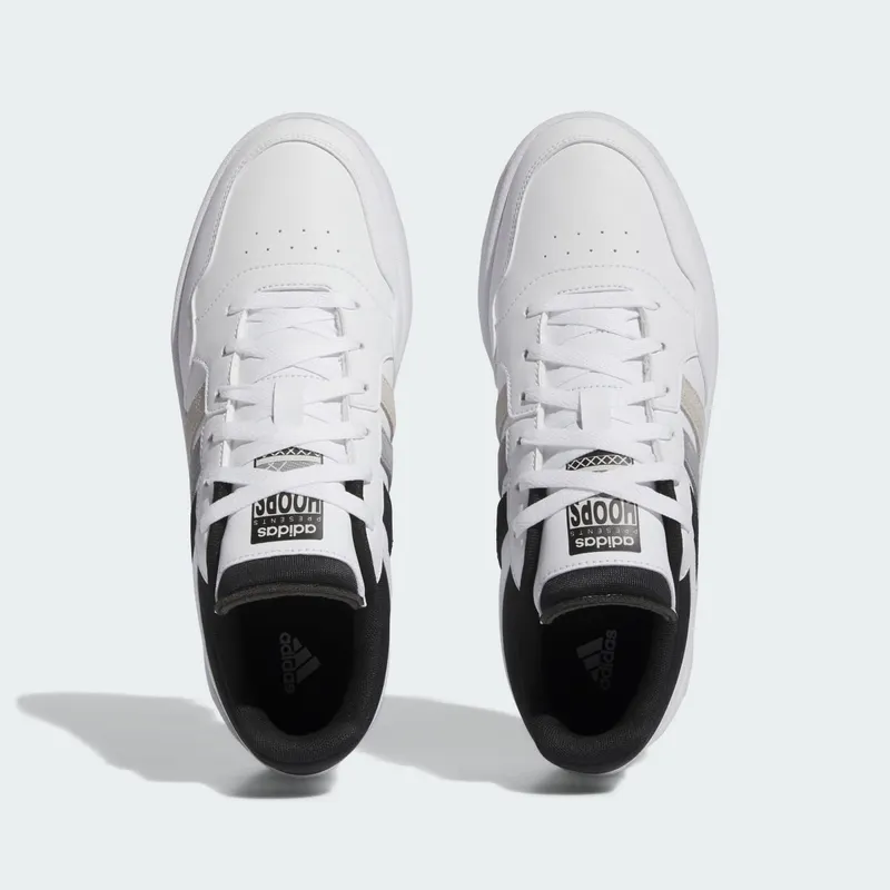 Adidas Hoops 3.0 Low Classic Vintage Cloud White / Core Black / Grey (IG7914)