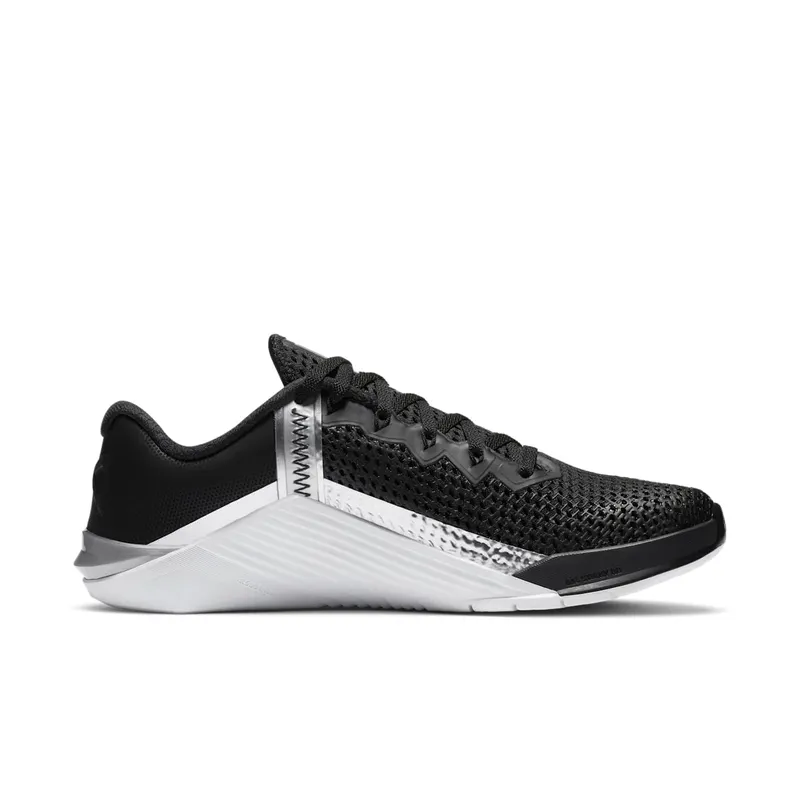 Nike Metcon 6 Black Metallic Silver (W) Black/Metallic Silver-Metallic Silver (AT3160-010)