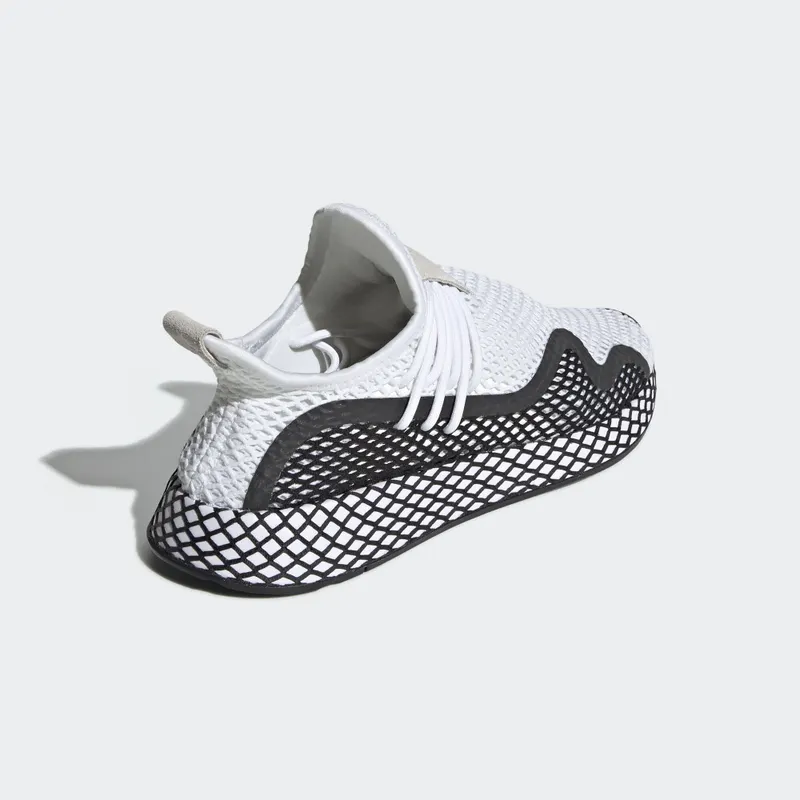 adidas Deerupt S Cloud White Core Black Cloud White/Core Black/Cloud White (BD7874)