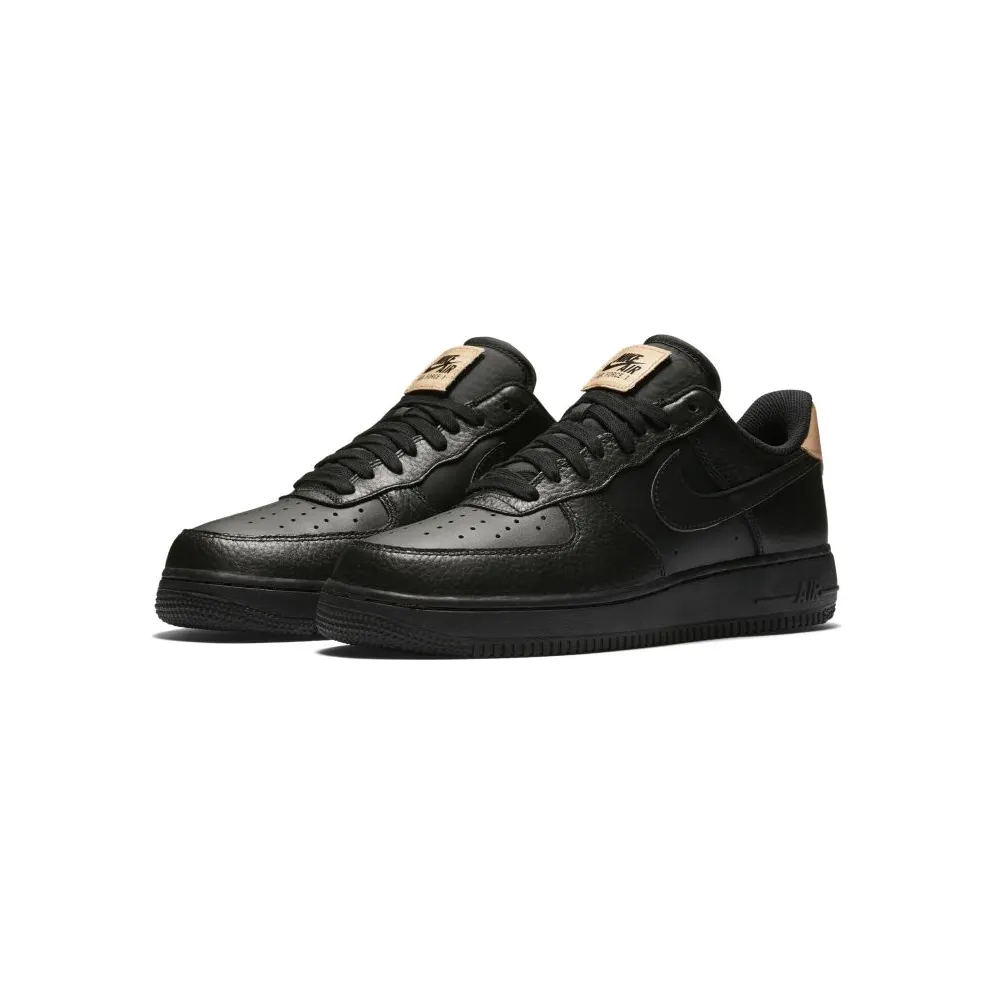 Nike Air Force 1 Low Black Vachetta Tan Black/Black-Black-Black (718152-016)
