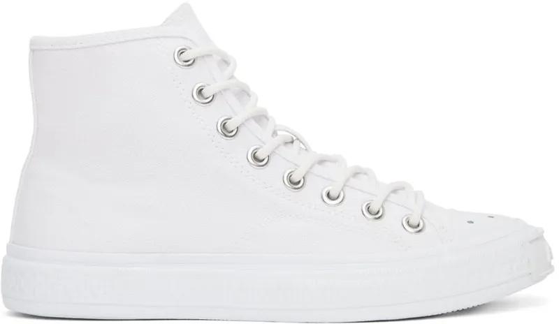 Acne Studios White Canvas High Optic White (AD0523-)