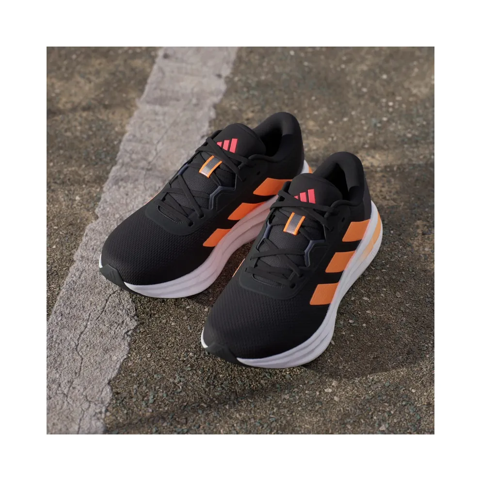 Adidas Galaxy 7 Running Shoes Core Black / Lucid Orange / Lucid Red (JP6594)