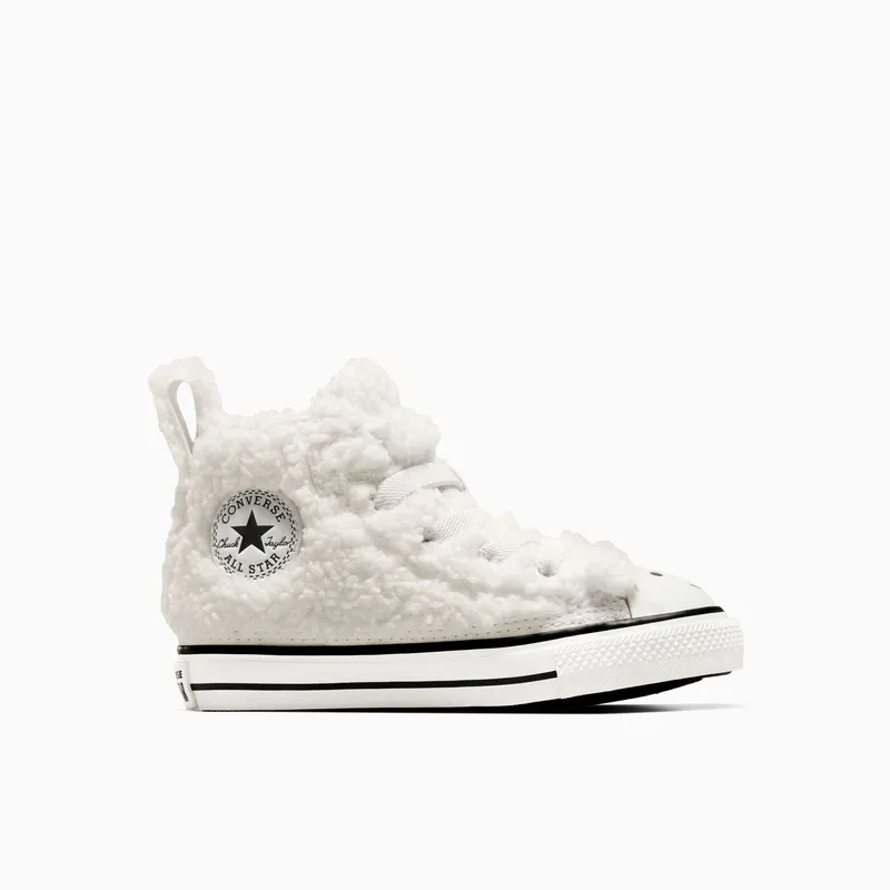 Converse Chuck Taylor All Star Easy On Faux Sherpa Egret/Vintage White (A07960C)