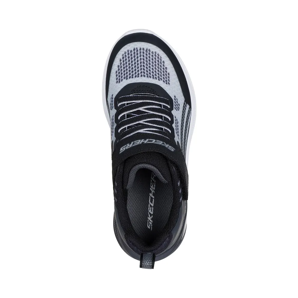 Skechers Microspec Max Advance Sneaker Black/Houtskool