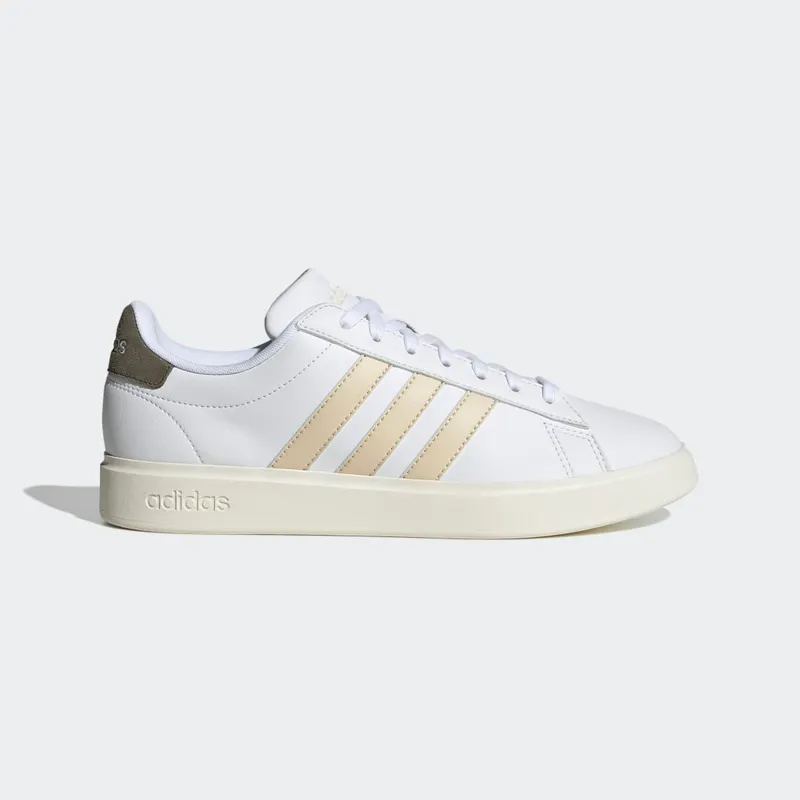 Adidas Grand Court Cloudfoam Lifestyle Court Comfort Cloud White / Sand Strata / Olive Strata (FZ6406)