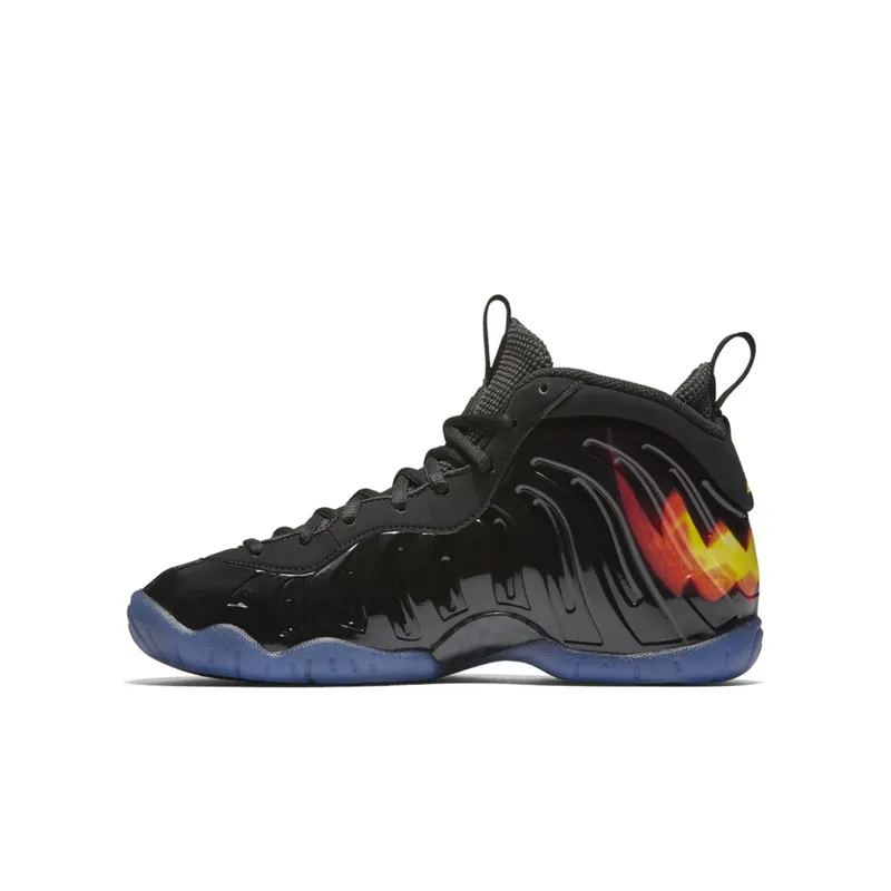 Nike Air Foamposite One Halloween (GS) Black/Orange Blaze-White (846077-002)