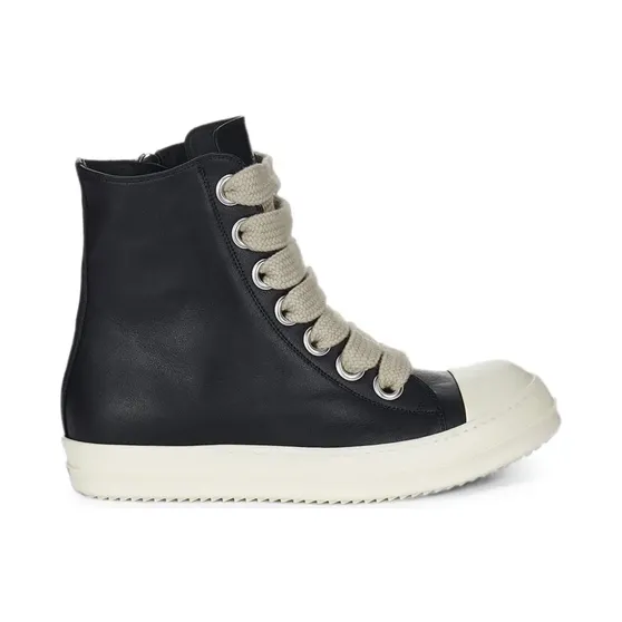 Rick Owens Jumbolaced high-top “Black” (RP02F5878LCOW2)