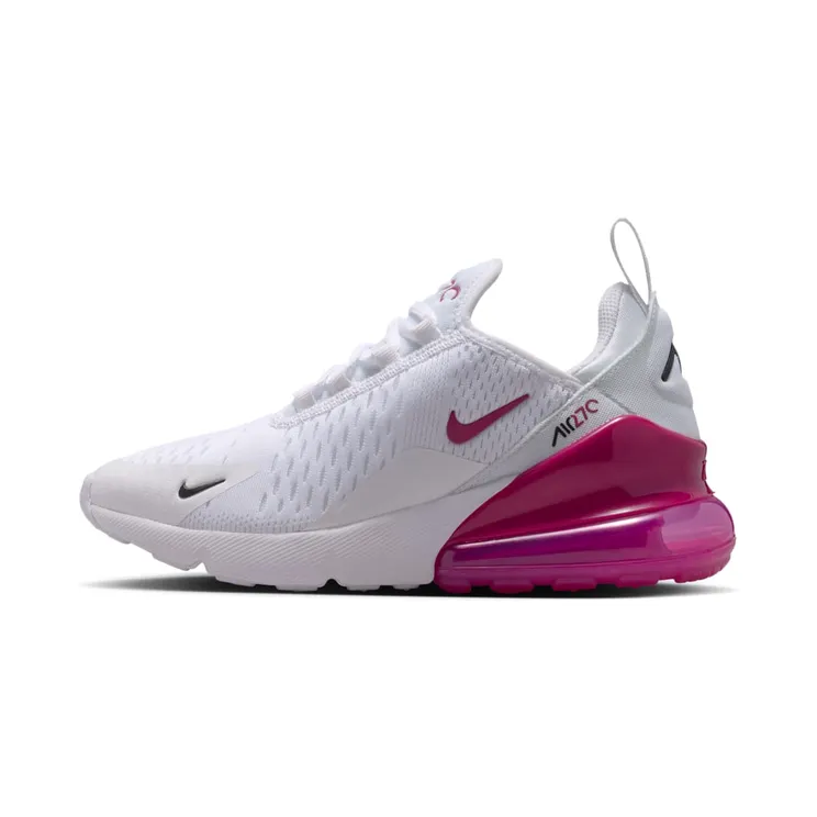 Nike Air Max 270 “White / Black / Sweet Beet” (943345-124)