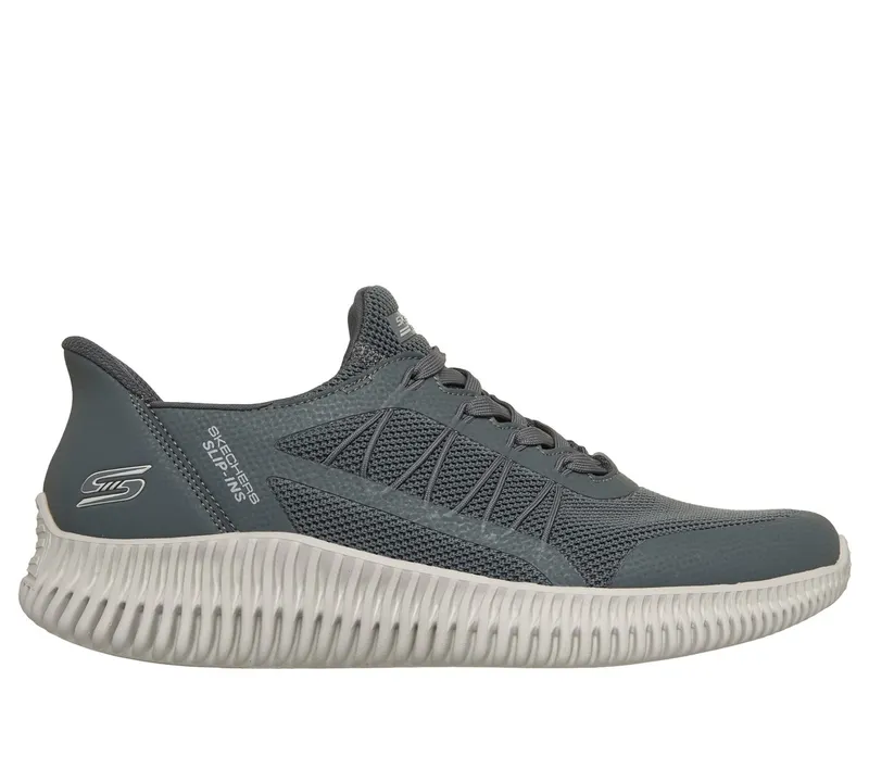 Skechers Slip-ins: BOBS Geo Lite – Fixed Edge Sneaker Houtskool