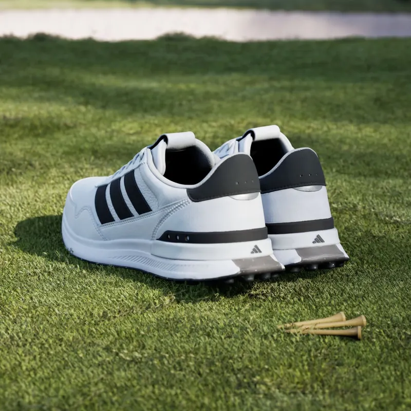 Adidas S2G 26 LEATHER SPIKELESS GOLF SHOES Cloud White / Core Black / Cloud White (HP7087)