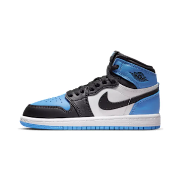 Jordan 1 Retro High OG PS UNC Toe “University Blue / White / Black” (FD1412-400)