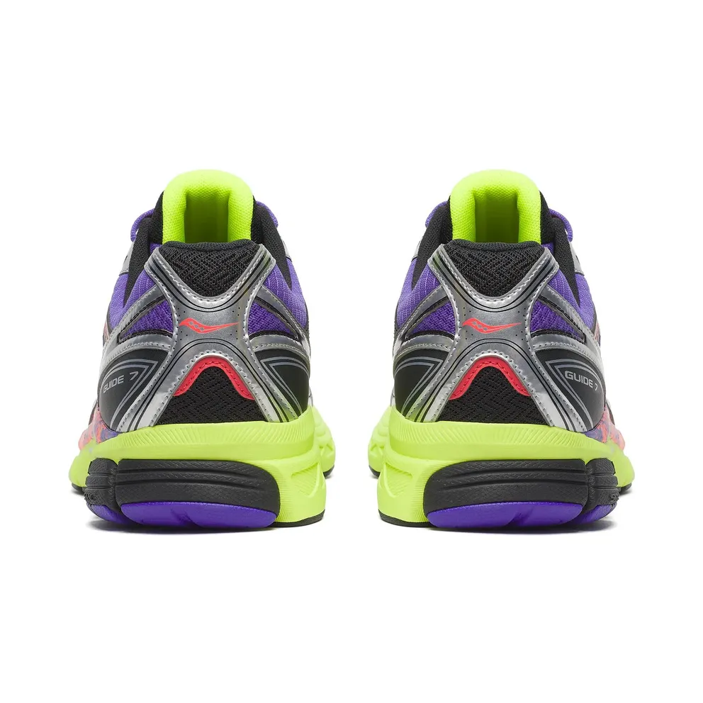 SAUCONY ProGrid Guide 7 Hi Octane “Purple / Citron” (S70995-2)