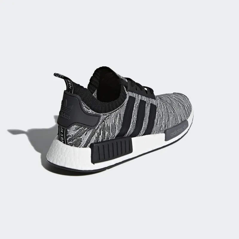 adidas NMD R1 Black Glitch Core Black/Core Black/Solar Red (CQ2444)