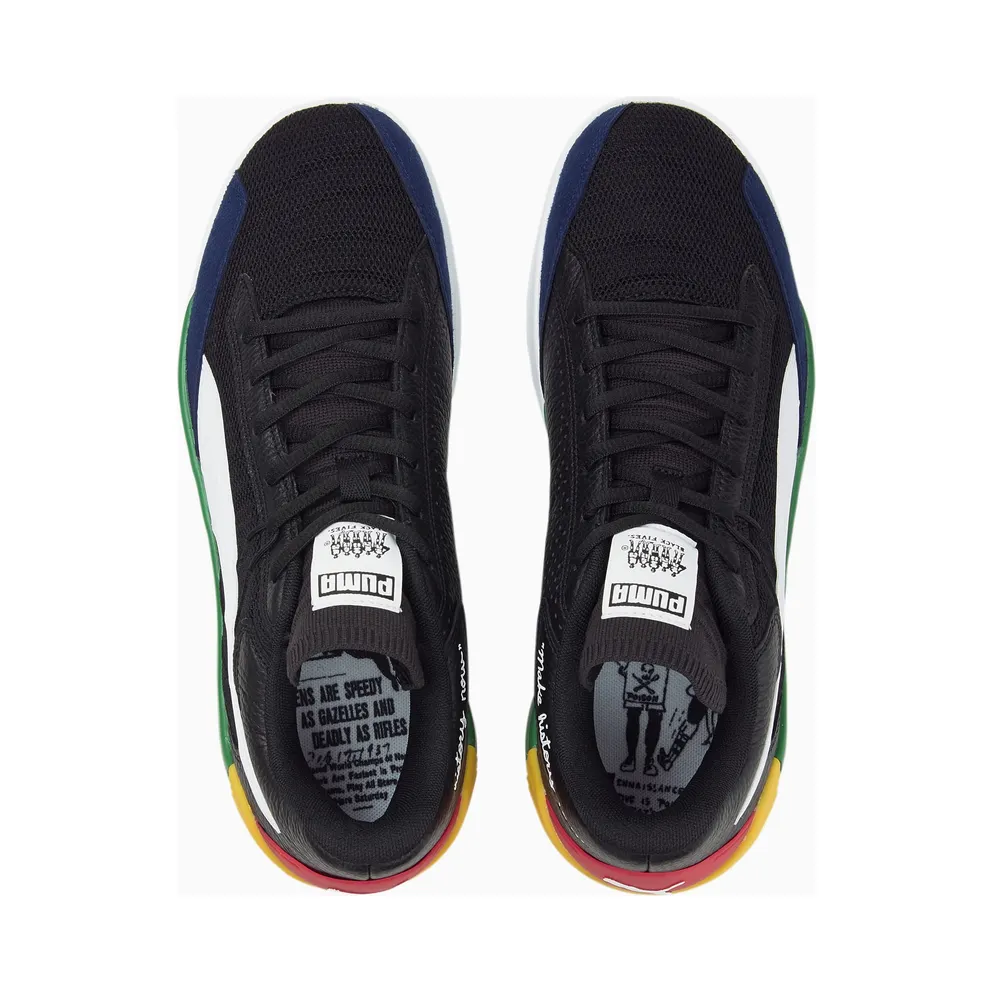 Men’s PUMA x Black Fives Fusion Nitro Black/Amazon Green (195691-01)