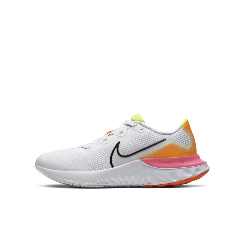 Nike Renew Run White Pink Blast (GS) White/Platinum Tint/Pink Blast (CT1430-100)