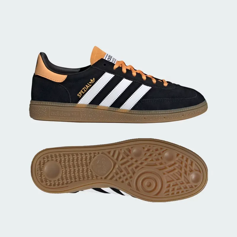 Adidas Ajax Handball Spezial Core Black / Hazy Orange / Cloud White (KK3033)