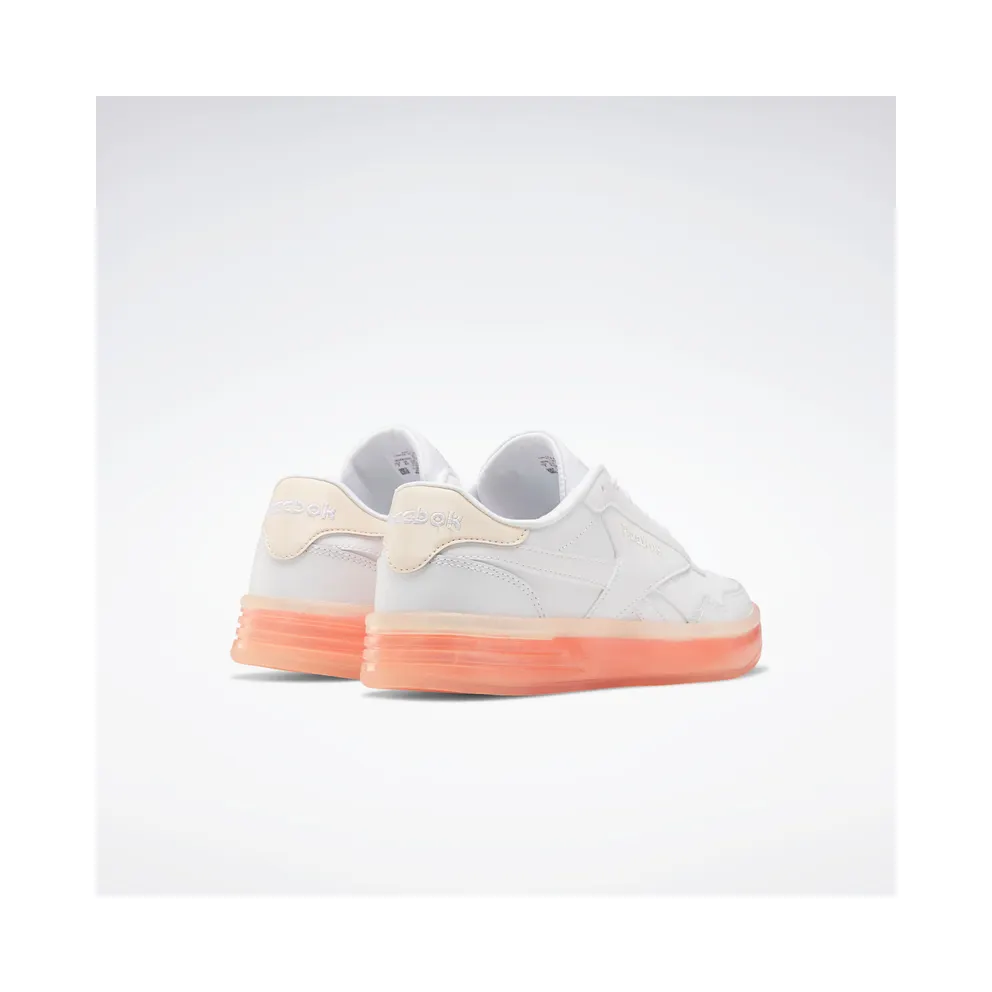 Reebok Royal Techque T CE Shoes Cloud White / Ceramic Pink / Orange Flare