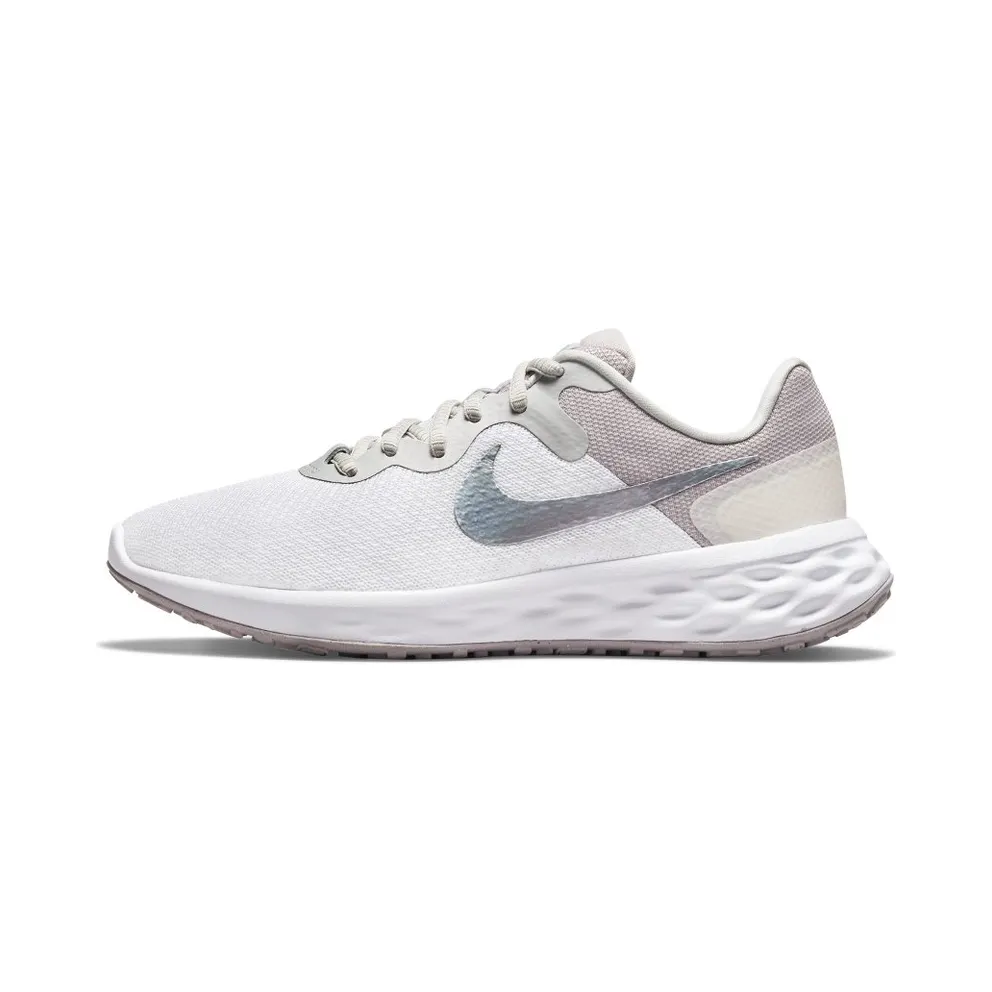 Nike Revolution 6 Next Nature Premium Road Running White 50% Sustainable Materials (DC9007-111)