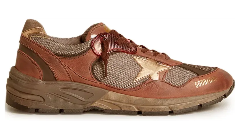 Golden Goose Dad-Star chunky sneakers – Bruin (GMF00199F006526)