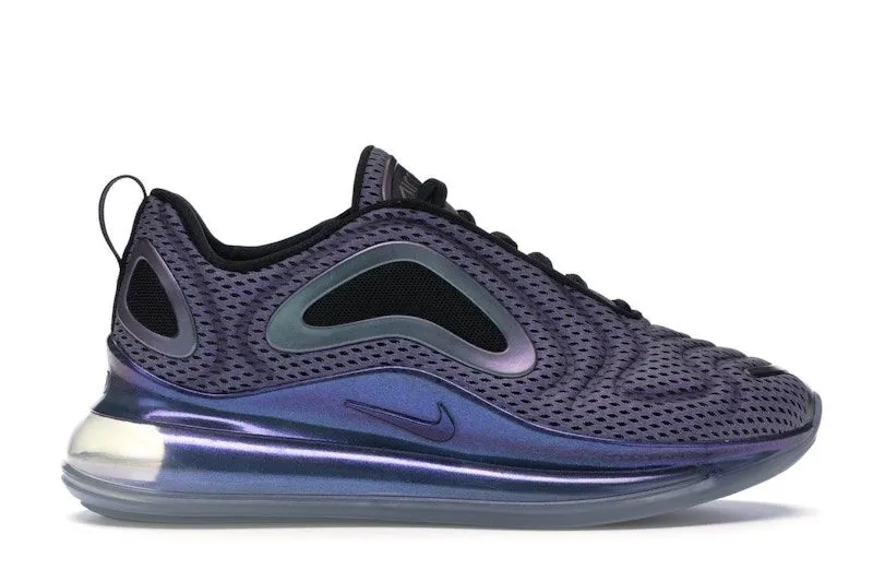Nike Air Max 720 Northern Lights Night (GS) Metallic Silver/Metallic Silver-Black (AQ3196-002)