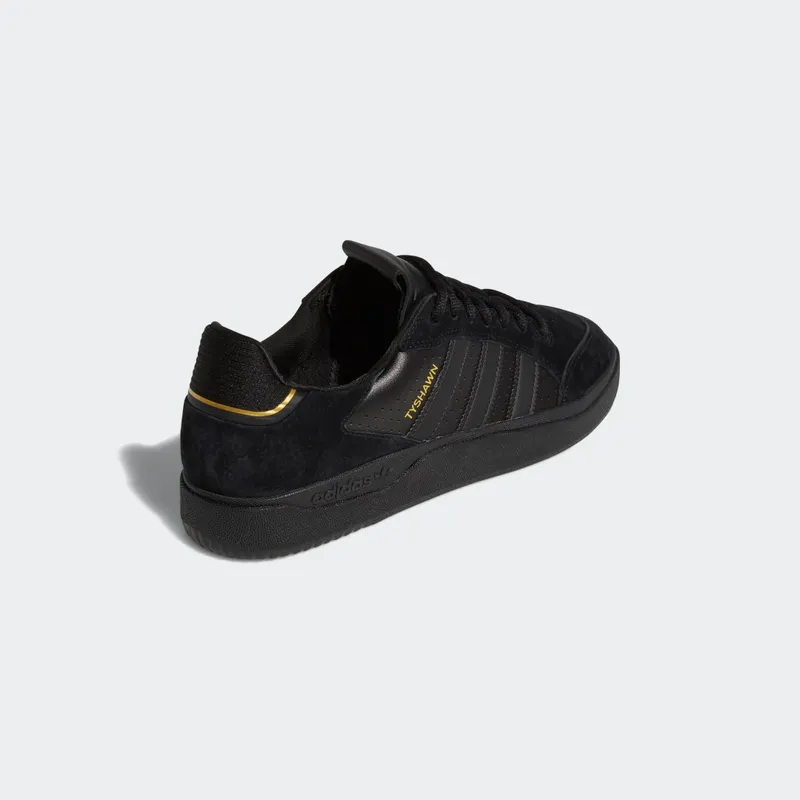 adidas Tyshawn Low Core Black / Core Black / Gold Metallic (GW3178)