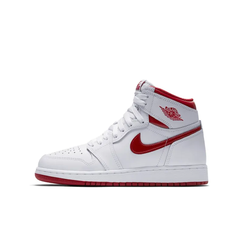 Jordan 1 Retro Metallic Red 2017 (GS) White/Varsity Red (575441-103)
